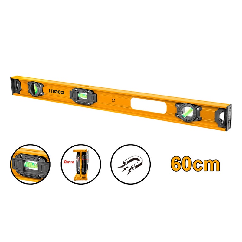 Ingco Spirit Level bar (Magnetic) - Industrial Solutions for Tools ...